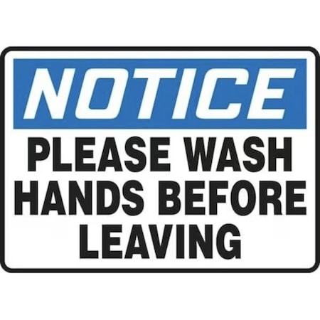 Accuform OSHA NOTICE Safety Sign EMPLOYEES MRST811XL MRST811XL